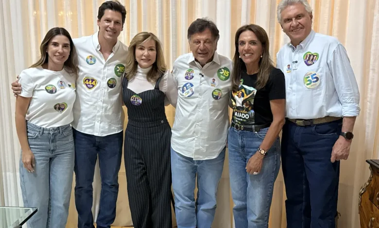 Adib Elias recebe apoio de Daniel Vilela e Ronaldo Caiado para a Alego