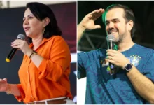 Alinhamento político marca campanha de Yvelônia com apoio a Gustavo Mendanha