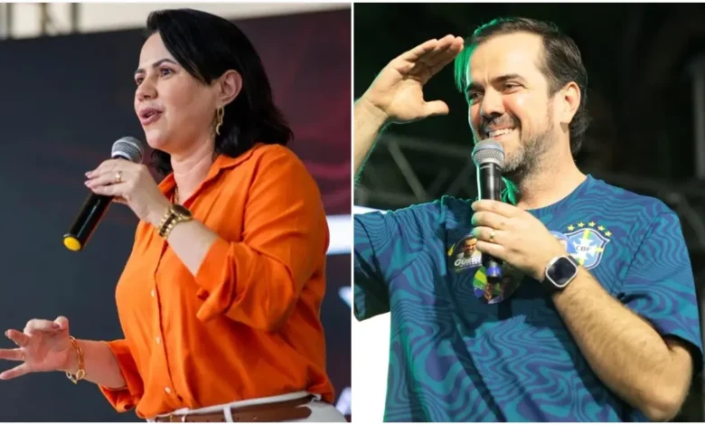 Alinhamento político marca campanha de Yvelônia com apoio a Gustavo Mendanha