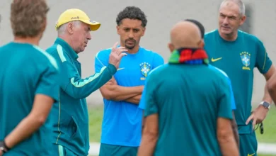 Ancelotti desembarca na Austrália para início da preparação da seleção brasileira