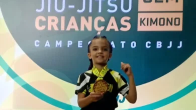 Bárbara Valentina conquista o tricampeonato brasileiro de jiu-jitsu