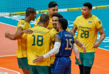 Brasil mantém invencibilidade e domina Colômbia no Sul-americano de vôlei