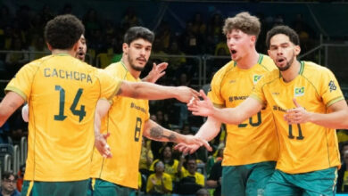 Brasil mantém invencibilidade no Sul-americano de vôlei com vitória sobre a Bolívia