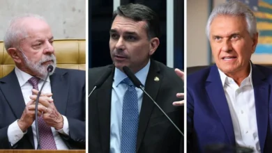 Caiado lidera intenções de voto em Goiás em disputa com Flávio Bolsonaro e Lula