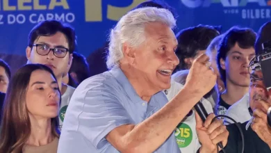 Caiado rebate Wilder sobre câmeras corporais em policiais durante evento político