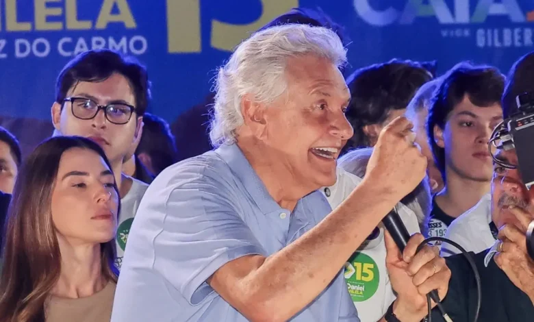 Caiado rebate Wilder sobre câmeras corporais em policiais durante evento político