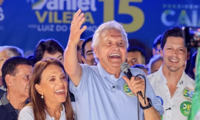 Caiado reforça apoio à reeleição de Daniel Vilela no cenário eleitoral goiano