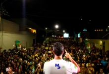 Comício em Trindade atrai multidão em ato de apoio à candidatura de Galindo