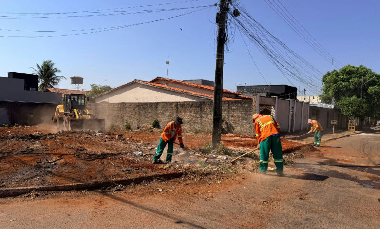 Comurg intensifica limpeza de terrenos baldios autuados em Goiânia