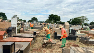 Comurg mobiliza força-tarefa para revitalizar o Cemitério Santana em Goiânia