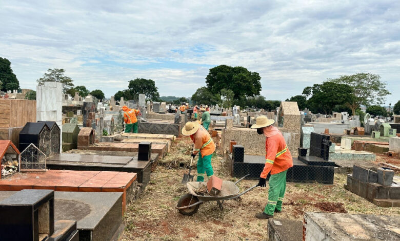 Comurg mobiliza força-tarefa para revitalizar o Cemitério Santana em Goiânia