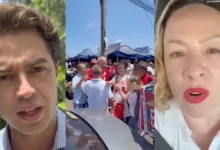 Confronto político entre Adriana Accorsi e Felipe Cecílio marca agenda em feira de Goiânia