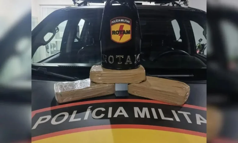 Crack é apreendido pela Rotam em transporte de Goiânia para Anápolis
