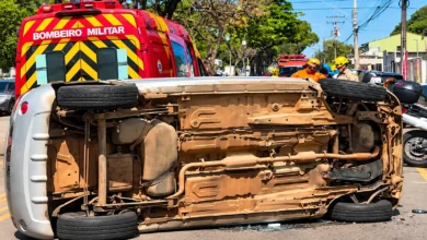 Criança de dois anos morre após ser arremessada de veículo em acidente em Goiânia