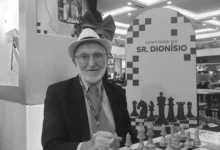 Dionísio Sganzerla morre aos 96 anos e deixa legado no xadrez de Goiânia