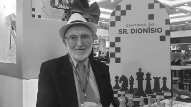 Dionísio Sganzerla morre aos 96 anos e deixa legado no xadrez de Goiânia