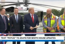 Discurso de Trump na Casa Branca fica inaudível após boicote da imprensa