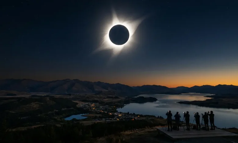 Eclipse solar total de 2027 promete escuridão recorde no século