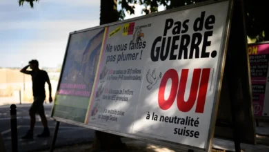 Eleitores suíços rejeitam proposta para endurecer neutralidade do país