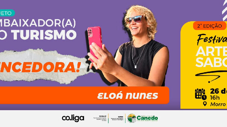 Eloá Nunes é eleita embaixadora do turismo em Senador Canedo