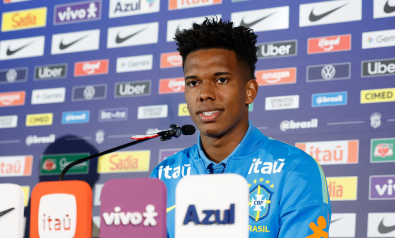 Estêvão supera lesão e celebra retorno à Seleção Brasileira