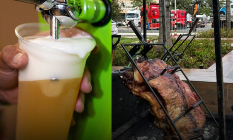 Festival em Goiânia celebra cultura cervejeira com carros antigos e shows