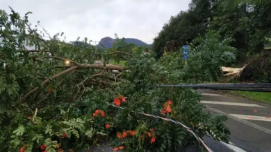 Frente fria e ciclone elevam risco de tempestades severas no Sul e Centro-oeste