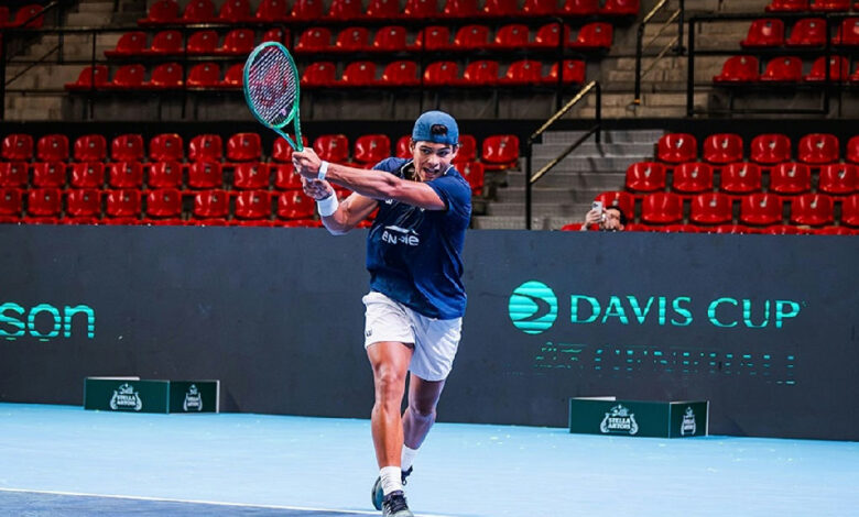 Guto Miguel integra preparação da equipe brasileira para a Copa Davis
