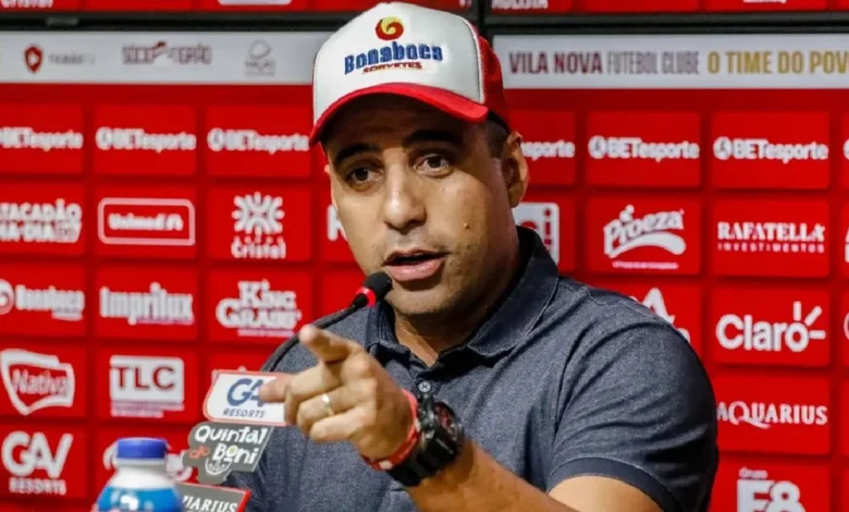 Hugo Jorge Bravo provoca Goiás após triunfo do Vila Nova no clássico