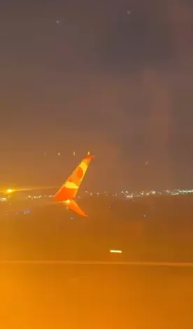 Incidente com fogo em aeronave interdita pista do Aeroporto de Goiânia
