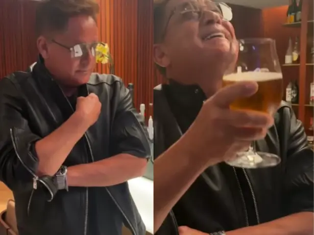 Leonardo celebra fim de período de abstinência alcoólica após recomendação médica