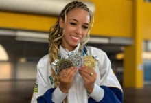 Liandra Guedes brilha no Brasileiro de Wushu com conquista de três medalhas