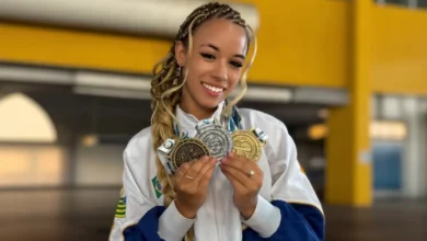 Liandra Guedes brilha no Brasileiro de Wushu com conquista de três medalhas