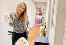 Luizi Sampaio, esposa de Júnior Viçosa, recebe medicamento para tratamento de doença rara