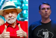 Lula e Flávio Bolsonaro aparecem tecnicamente empatados em pesquisa no Tocantins