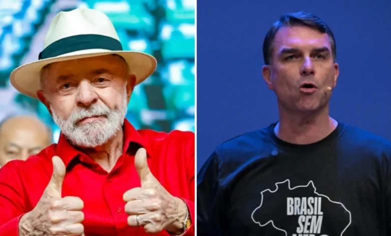 Lula e Flávio Bolsonaro aparecem tecnicamente empatados em pesquisa no Tocantins