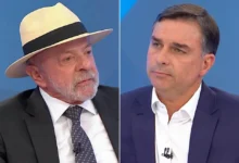 Lula lidera intenções de voto contra Flávio Bolsonaro em Pernambuco