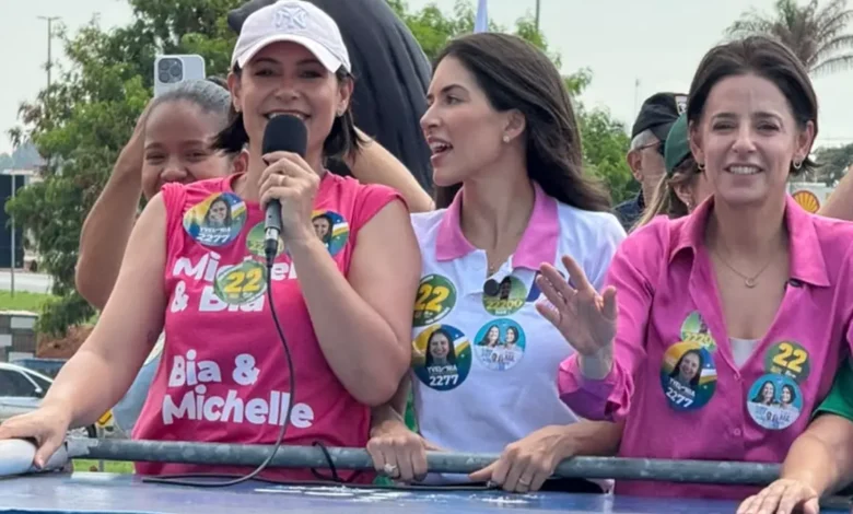 Michelle Bolsonaro lidera mobilização política em Valparaíso após acidente de Yvelônia