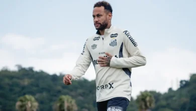 Neymar projeta retorno aos gramados pelo Santos em outubro