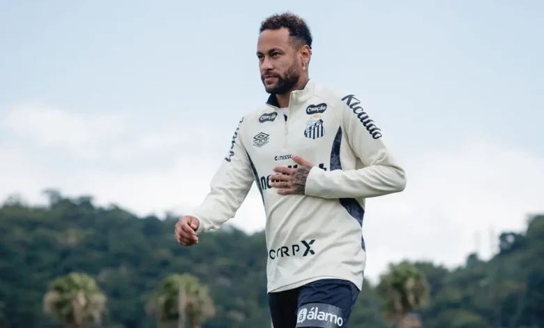 Neymar projeta retorno aos gramados pelo Santos em outubro