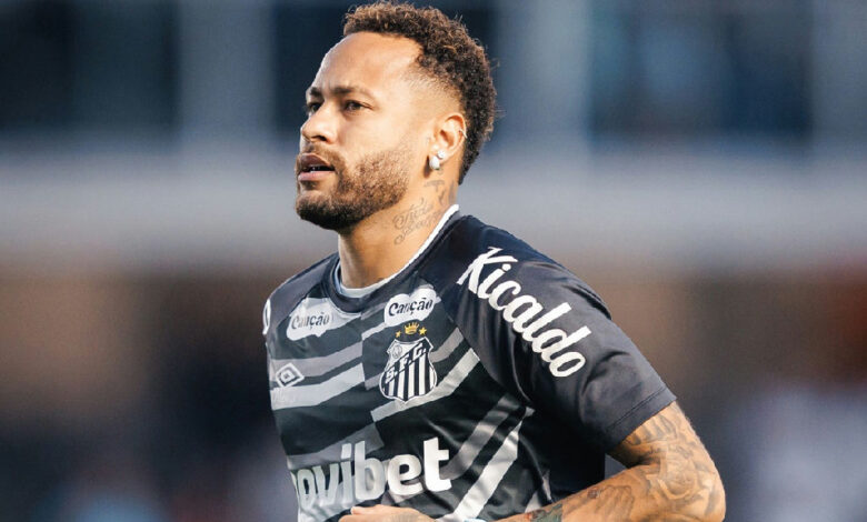 Neymar quebra o silêncio após a saída do Santos da Copa Sul-americana