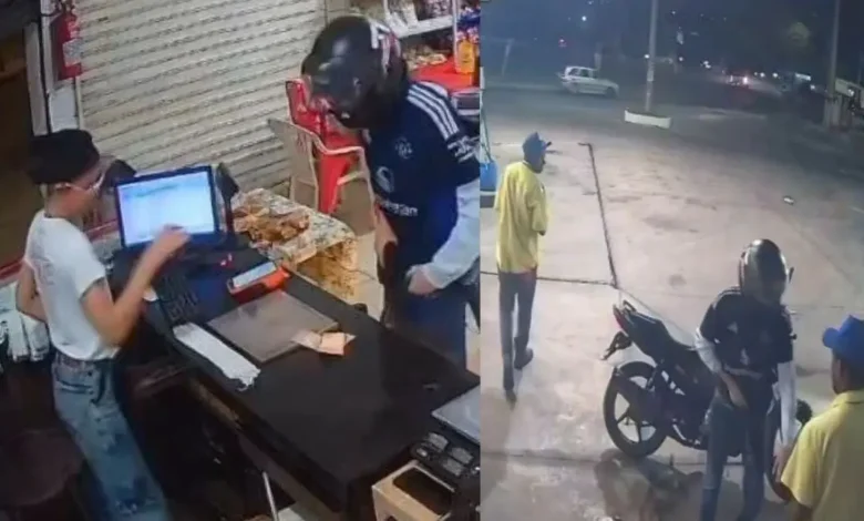 Onda de assaltos em Goiânia: criminoso ataca posto e padaria em sequência