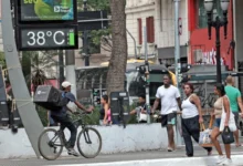 Onda de calor eleva temperaturas em oito estados brasileiros nesta segunda-feira