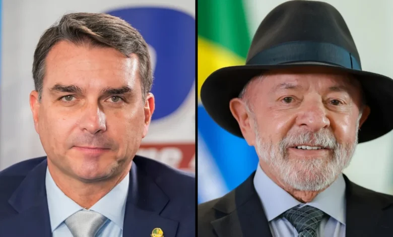 Pesquisa aponta empate entre Flávio Bolsonaro e Lula no primeiro turno em Tocantins