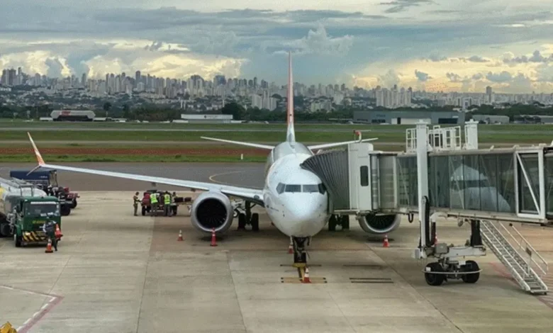 Pouso de emergência mobiliza Aeroporto de Goiânia após falha técnica em voo