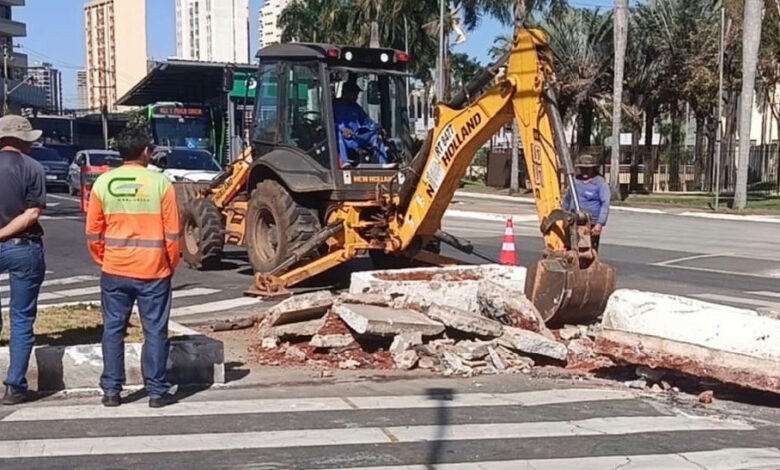 Prefeitura de Goiânia inicia readequação viária na Rua 83 para reduzir acidentes