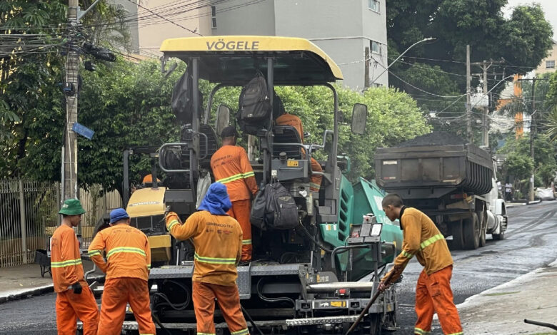 Recapeamento asfáltico avança em Goiânia com foco nos setores Negrão de Lima e Vila Viana