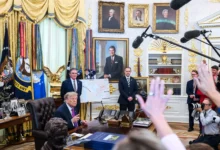 Redes de TV dos EUA boicotam transmissão de evento de Donald Trump na Casa Branca