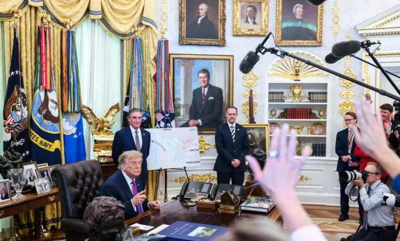 Redes de TV dos EUA boicotam transmissão de evento de Donald Trump na Casa Branca