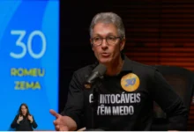Romeu Zema defende meritocracia e rejeita cotas para mulheres em debate presidencial